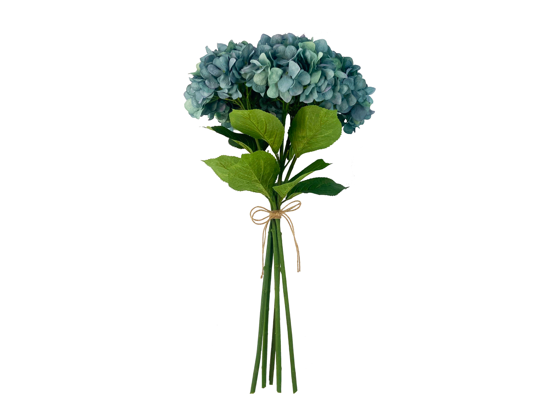 Blue hydrangea bouquet