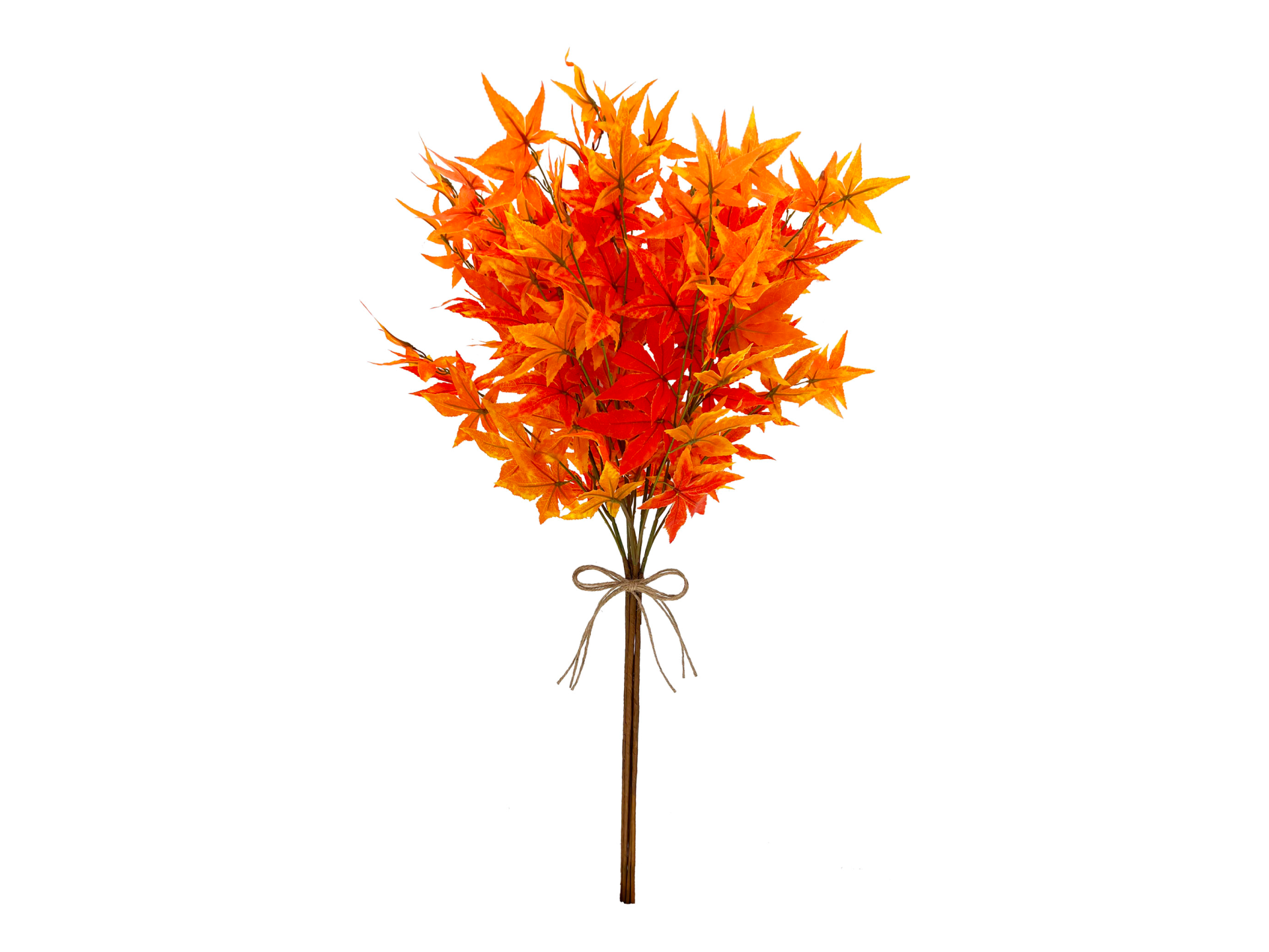 Orange maple tree leaves bouquet